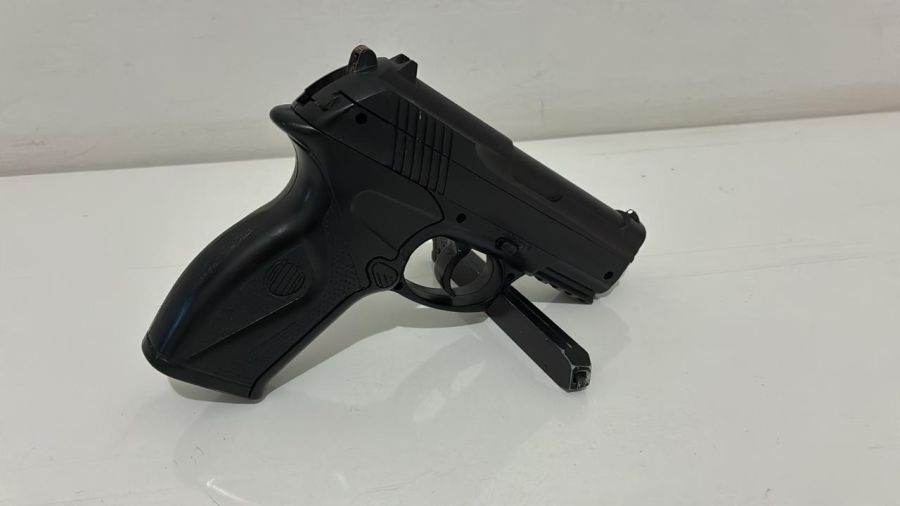 Polícia Militar apreende simulacro de arma no Centro de São João Nepomuceno