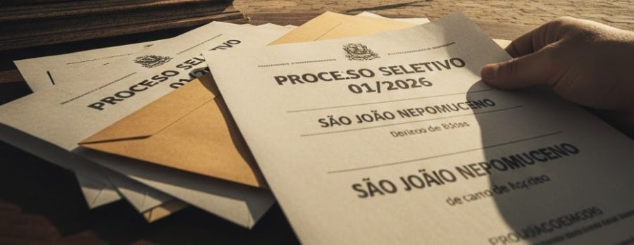 São João Nepomuceno encerra inscrições de Processo Seletivo e avança em nomeações nesta segunda-feira.
