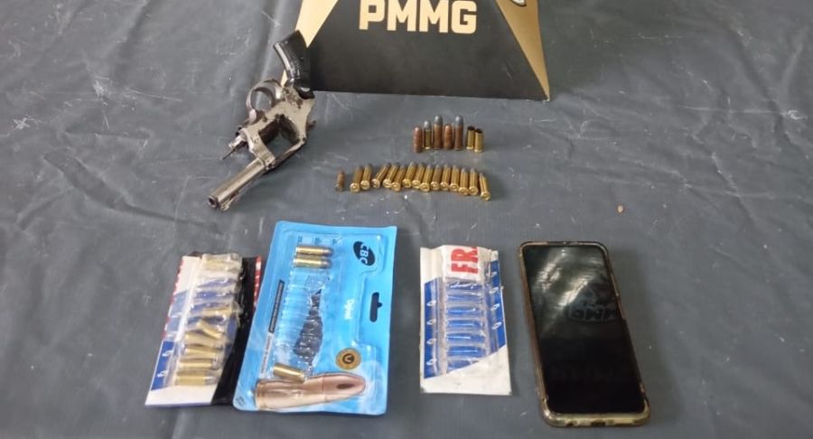 Homem é morto a tiros em Rochedo de Minas; suspeito é preso em flagrante