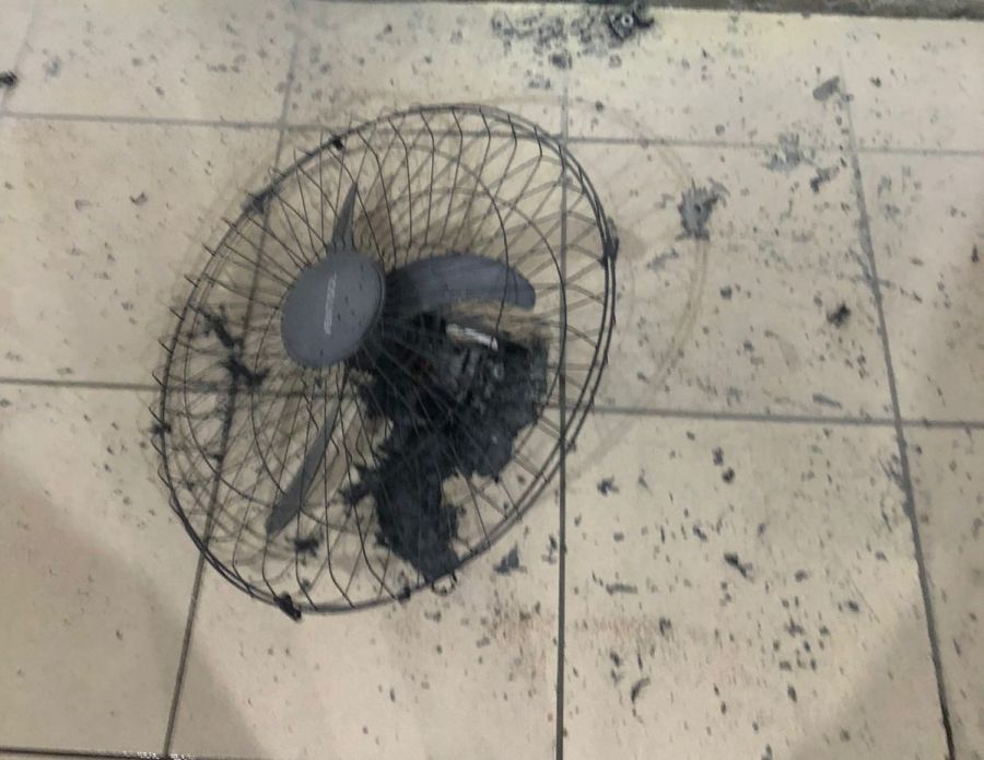 Princípio de incêndio é controlado rapidamente na Escola Oswaldo Cruz e aulas são mantidas