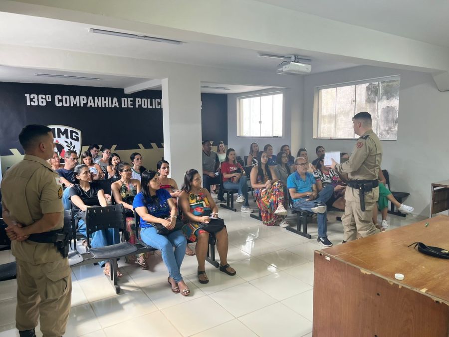 Polícia Militar reforça parceria com escolas para ampliar segurança em São João Nepomuceno