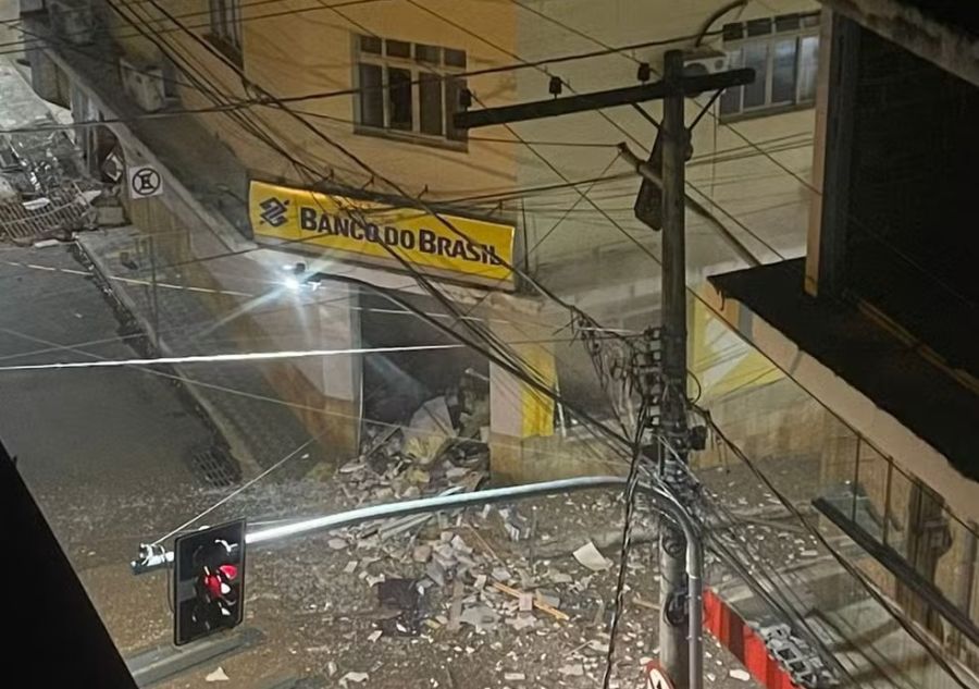 Explosão em banco de Guidoval assusta moradores e reforça temor do novo cangaço em Minas
