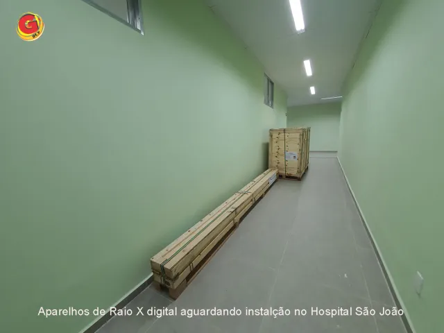 HOSPITAL SÃO JOÃO AGUARDA INSTALAÇÃO DE TRÊS NOVOS APARELHOS DIGITAIS DE RAIO X