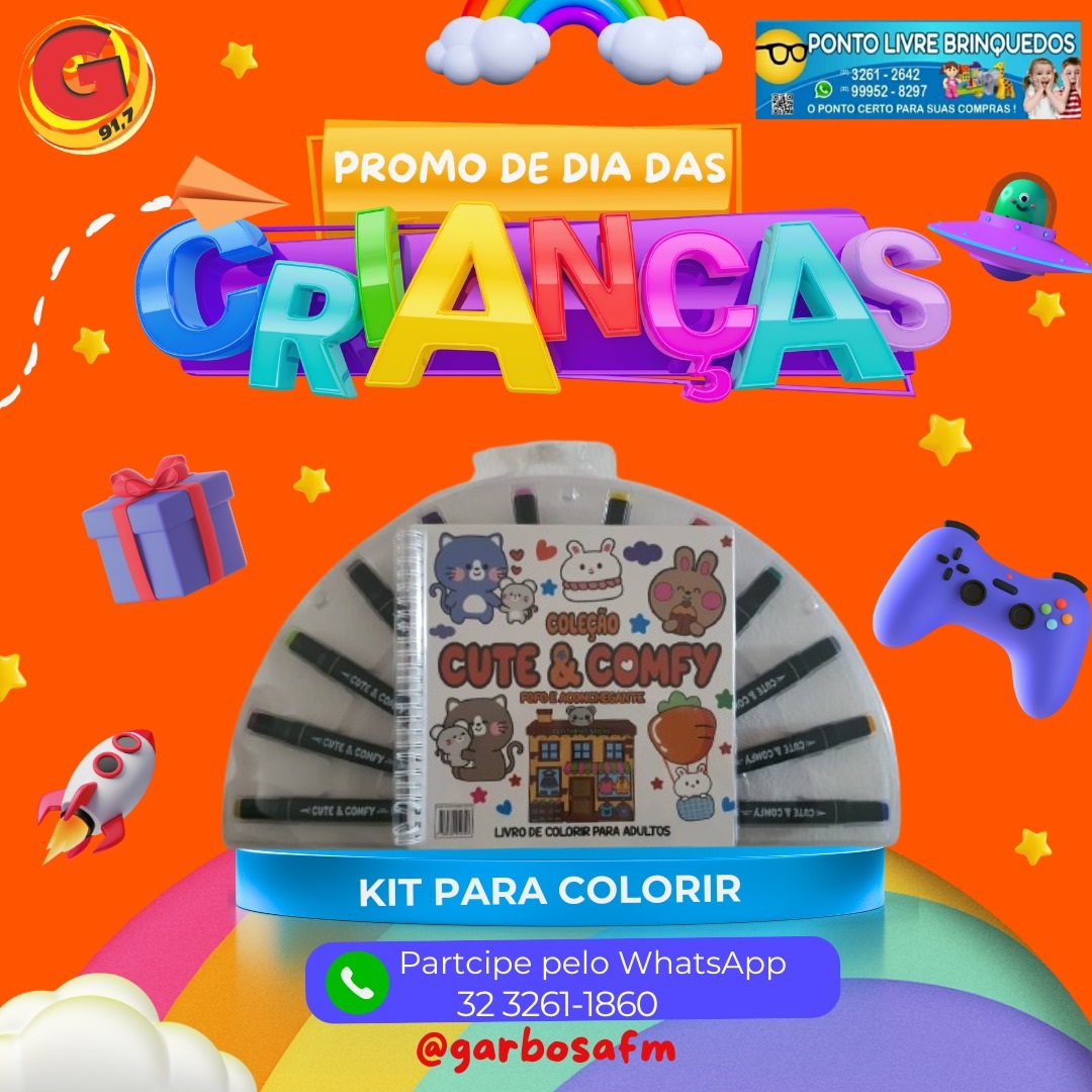 Promoção Especial de Dia das Crianças!